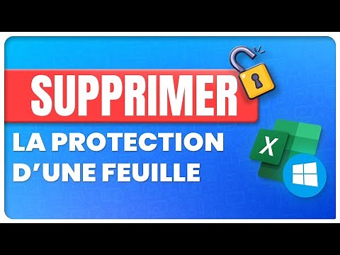 Remove Protection from an Excel Sheet - Windows