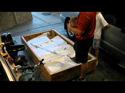 Installation of the swim platform from Swimplatforms.com Part 1