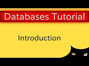 Introduction to Databases | Database Tutorial 1