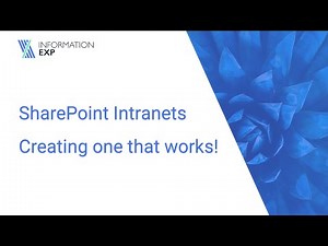 How to Create a SharePoint Intranets that works and drive engagement.