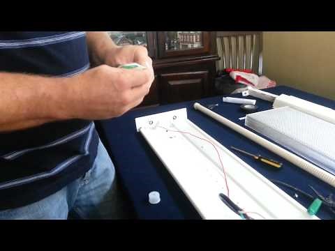 How to wire 4ft led lights