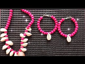 DIY Seashell and Bead Necklace Tutorial - Create Your Own Beach Jewelry!