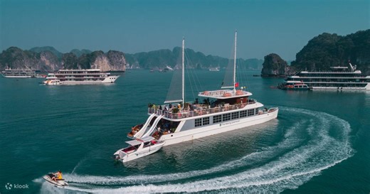 Halong Lan Ha Bay by Catamaran Luxury Cruise Day Trip, Vietnam - Klook