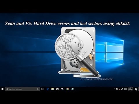 How to Fix and repair Disk Errors Windows 10/11 | Using CHKDSK utility in 2024