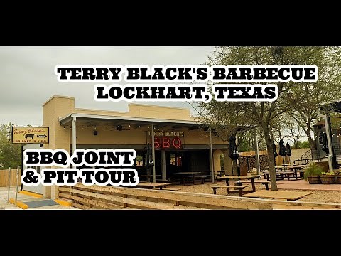 Terry Black's Barbecue - Lockhart, Texas - BBQ Joint & Pit Tour