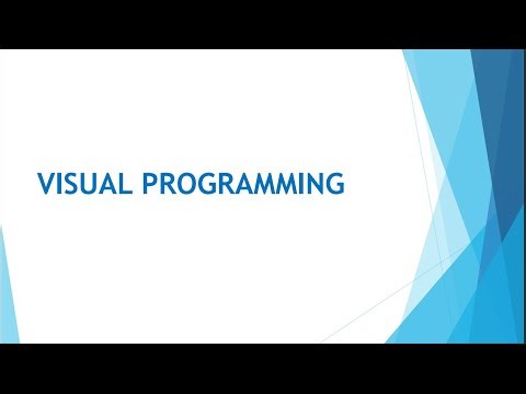 Lesson 6: Visual PROGRAMING part 1 (GRADE 8 RATIONALISED NOTES)