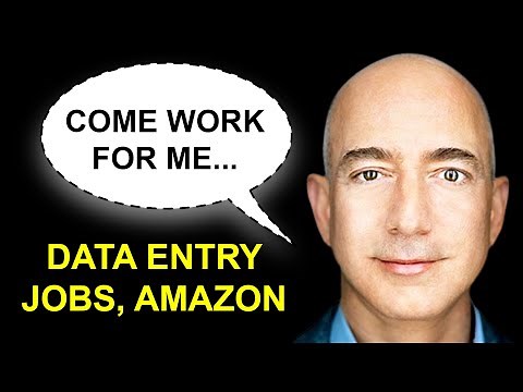 AMAZON DATA ENTRY WORK FROM HOME JOBS! (Remote Jobs at Amazon)