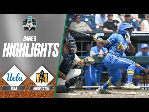 UCLA vs. Murray State: 2025 Men's College World Series | Extended highlights