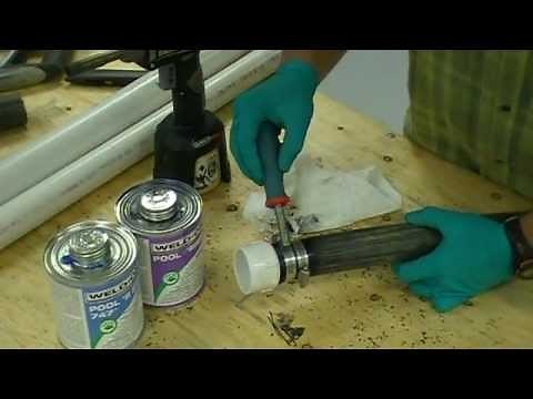How to Adapt Poly pipe to PVC Pipe