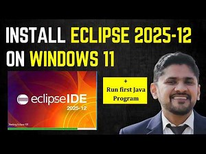 How to install Eclipse IDE 2025-12 on Windows 11
