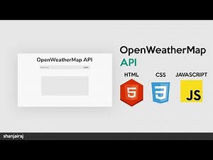 JavaScript Weather App Tutorial using Openweathermap API for beginners | Javascript tutorial