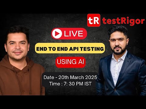 API Testing Using Generative AI - End To End API Automation In Minutes With TestRigor