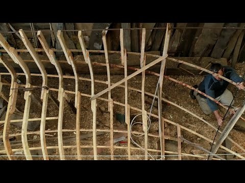 Homemade Boat Building Process (The Easy Way to Make a Wooden Boat)