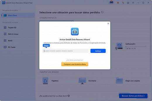 Descargar EaseUS Data Recovery Wizard Full   Serial   Crack [Español]