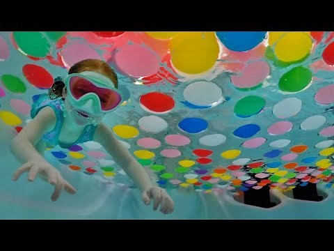 FLOATiNG BALL PiT inside the POOL!! Adley and Niko play underwater & a surprise for new Triplets