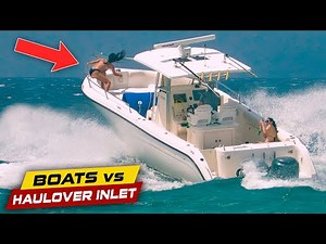 SHE REGRETS THIS! | Boats vs Haulover Inlet