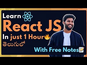React JS Tutorial for Beginners (2025) 🔥📝 | Learn Components, JSX, Props, Vite & Virtual DOM Quick