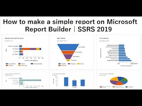 Creating Your First Report using Microsoft Report Builder in 2021 | SSRS
