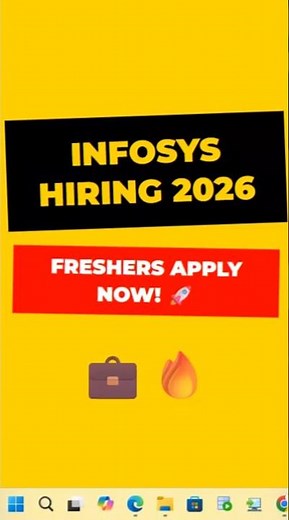 Infosys Hiring 2026 🔥 21 LPA Job 😱 Freshers Apply Now! #Infosys #Jobs2026 #FreshersJobs #Shorts