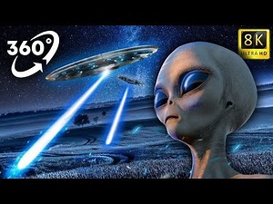 VR 360 Alien Invasion and Roller Coaster ride | Virtual Reality video