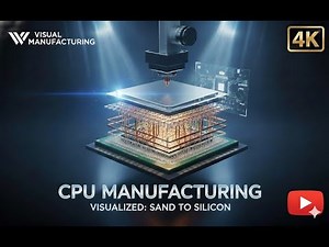 CPU Manufacturing Visualized From Sand to Silicon The Incredible Process of Making a Processor
