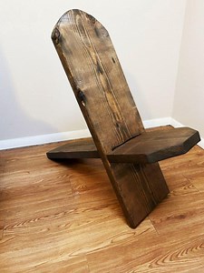 Viking Chair Build Plans: Rustic Campfire Stargazer Chair DIY (digital Download) - Etsy