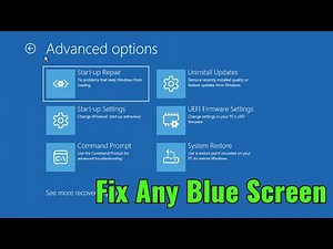 How To Fix Blue Screen Error in Windows 11/10/8/7 (2025)
