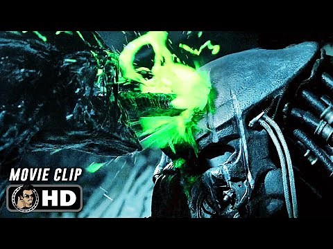 Predators Vs Alien Fight Scene | AVP: ALIEN VS. PREDATOR (2004) Movie CLIP HD