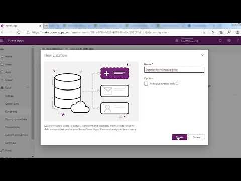 Using Dataflow to load data to Dataverse