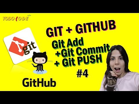 🚀GIT ADD + GIT COMMIT + GIT PUSH TUTORIAL 💥| EASY SETUP | Introduction to GIT and GITHUB #4