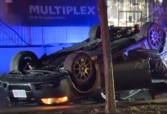 多伦多两人深夜“碰瓷”自己后弃车逃跑，目前已经被捕_无忧资讯