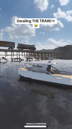 Derailing the train USING MODS! #neotastic #gaming #teardown