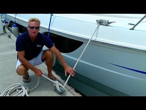 How To Properly Tie Dock Lines