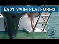 Boat Swim Platforms