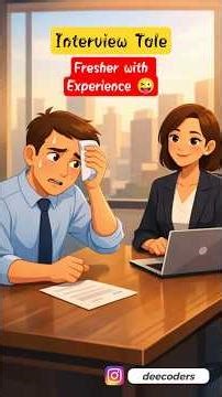 Python Interview Reality 😂 | Fresher with 2 Years Experience 🤯 #python #shorts #interview #ai