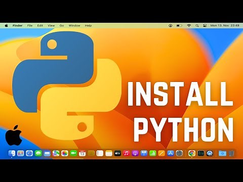 How to Install Python on Mac (macOS) | Run Your First Python Script