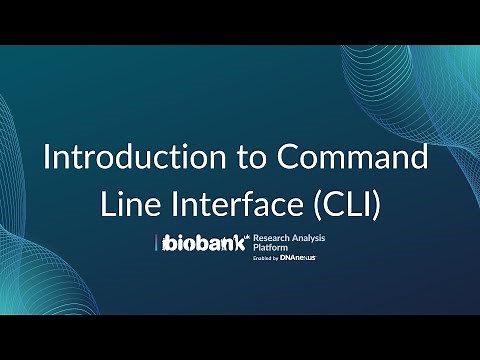 Introduction to Command Line Interface (CLI)