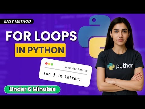 For Loops in Python Explained | Easy Tutorial for Beginners with Examples
