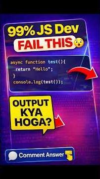 Can you guess the output? 😳 | JavaScript Output Challenge
