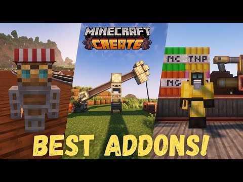 10 Amazing Addons For Minecraft Create Mod To Improve Your World!
