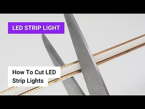 How To Cut LED Strip Lights Professionally