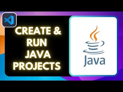 How to Create a Java Project in VS Code & Run Java in Visual Studio Code (2025)