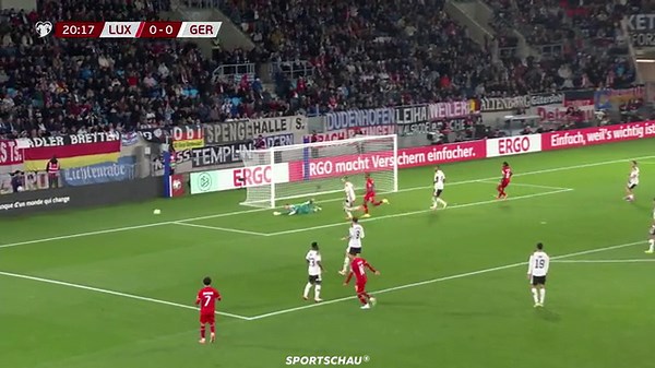 Sportschau DFB-Team: Luxemburg gegen Deutschland - die Highlights