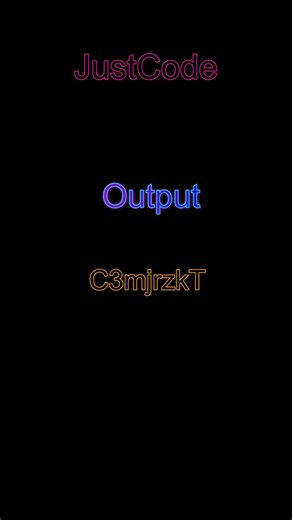 Generate Random Password in ONE Line 🔐|JustCode| #python #codingforbeginners #procoding #trending