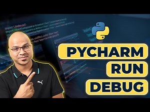 #16 Python Tutorial for Beginners | Working with PyCharm | Run | Debug | Trace | py file
