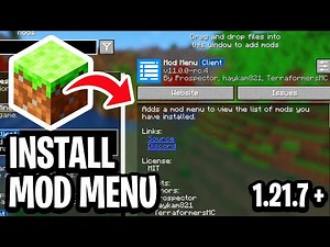 How To Download & Install Mod Menu For Minecraft 1.21.7 - Full Guide