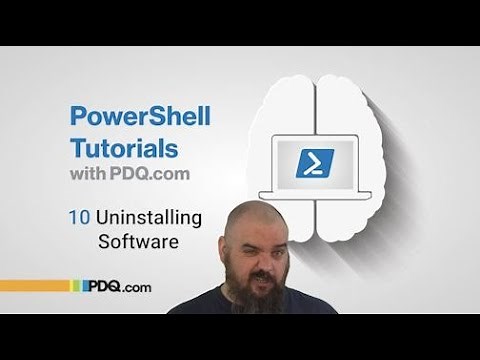 Uninstalling Software | 10 | PowerShell Tutorials with PDQ.com
