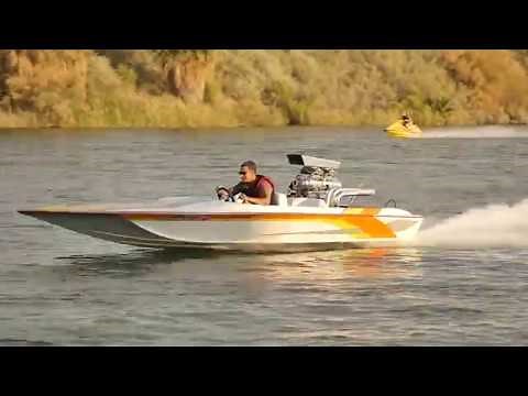 California Performance jet boat at Big River