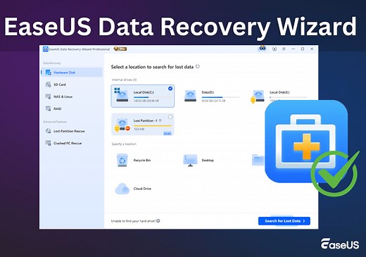 EaseUS Data Recovery Wizard Review [Latest Info in 2026]
