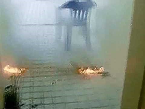 Laptop PC explodes violently